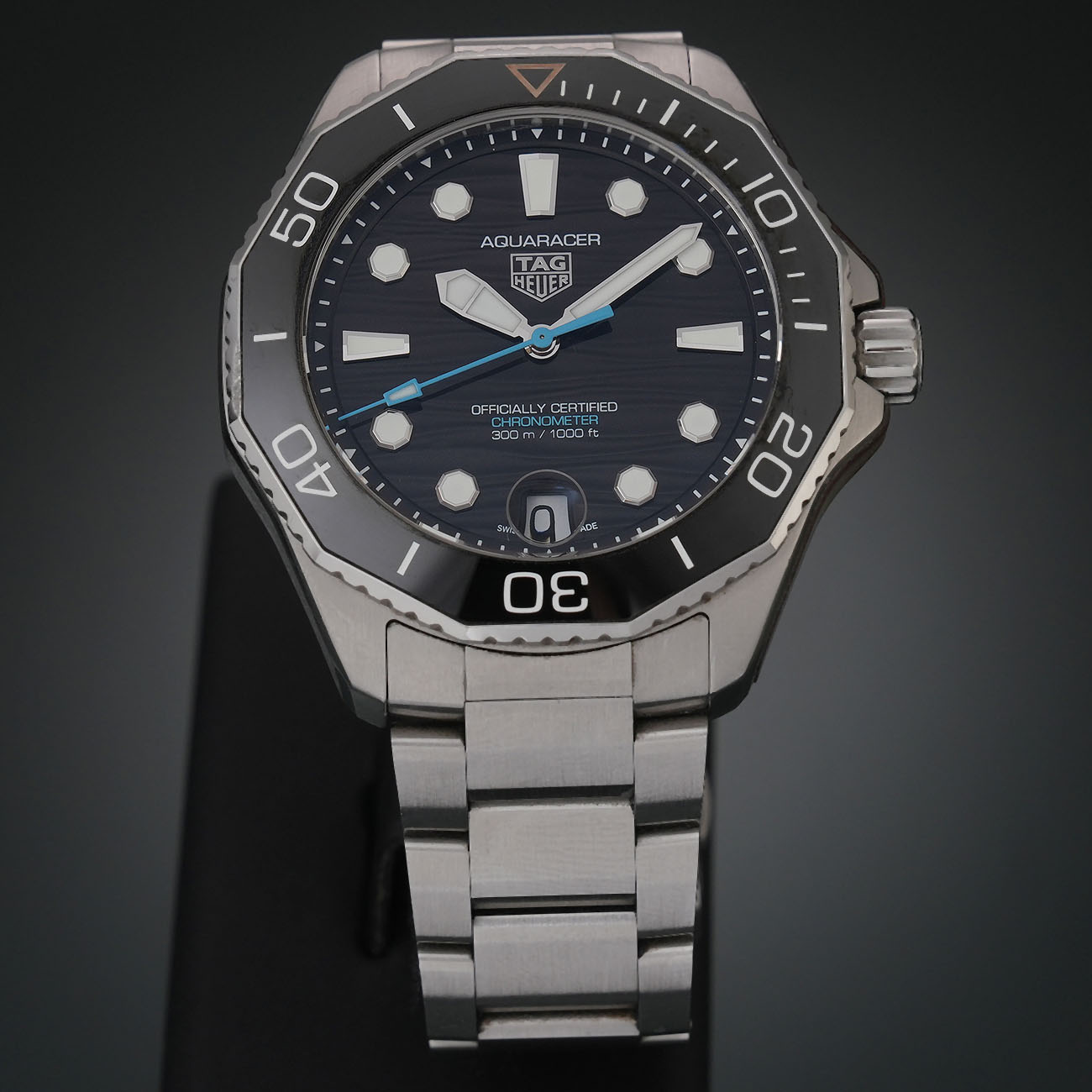 TAG HEUER(USED)태그호이어 아쿠아레이서 프로페셔널 300 데이트 WBP5110